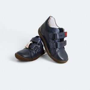Geox Toddler Shoes – B Macchia Boy Sneakers, Navy EU 24 (US 8) – Brand New